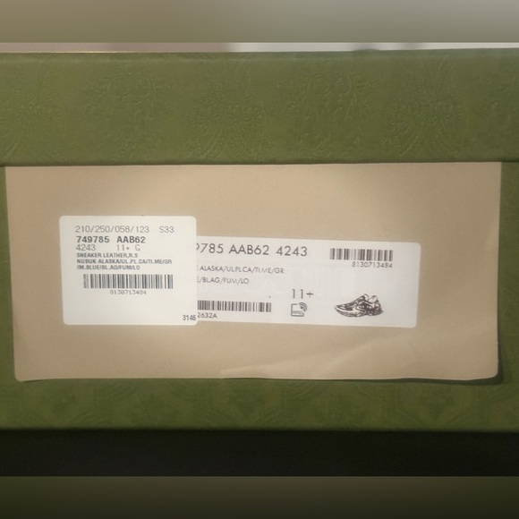 Gucci mens sneakers 11 1/2 - Picture 6 of 8